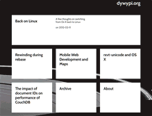 Tablet Screenshot of dywypi.org